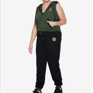 Her universe destination Disney Mulan athletic set plus size